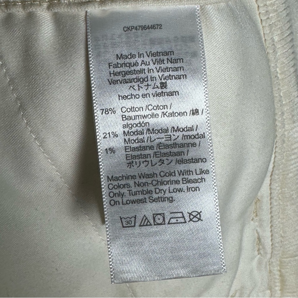 Madewell The Curvy Emmett Wide-Leg Pant in Corduroy: Welt Pocket Edition size 27 - Picture 15 of 15